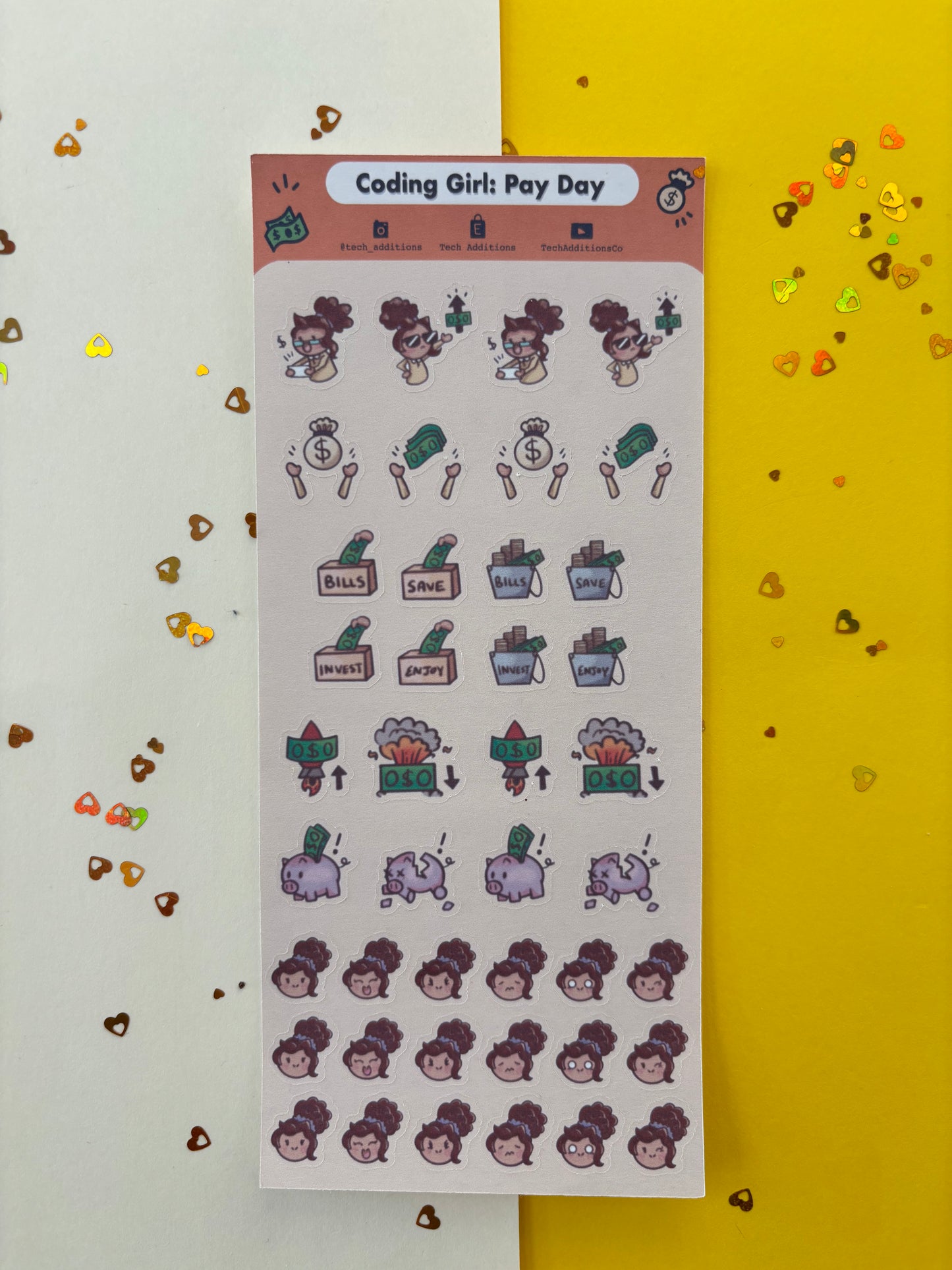 Pay Day Planner Stickers
