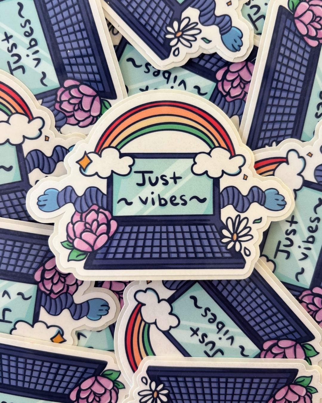 Just Vibes Sticker