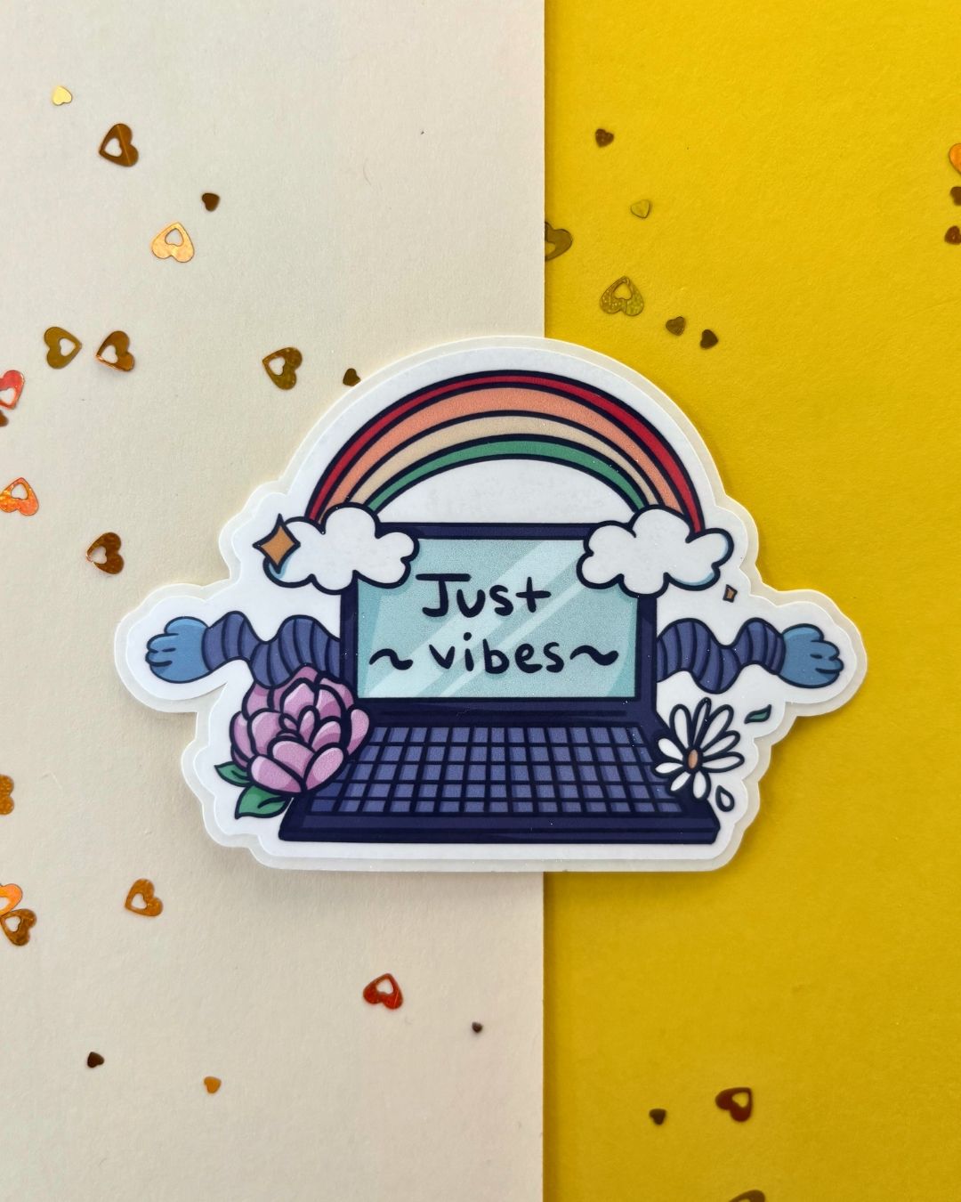 Just Vibes Sticker
