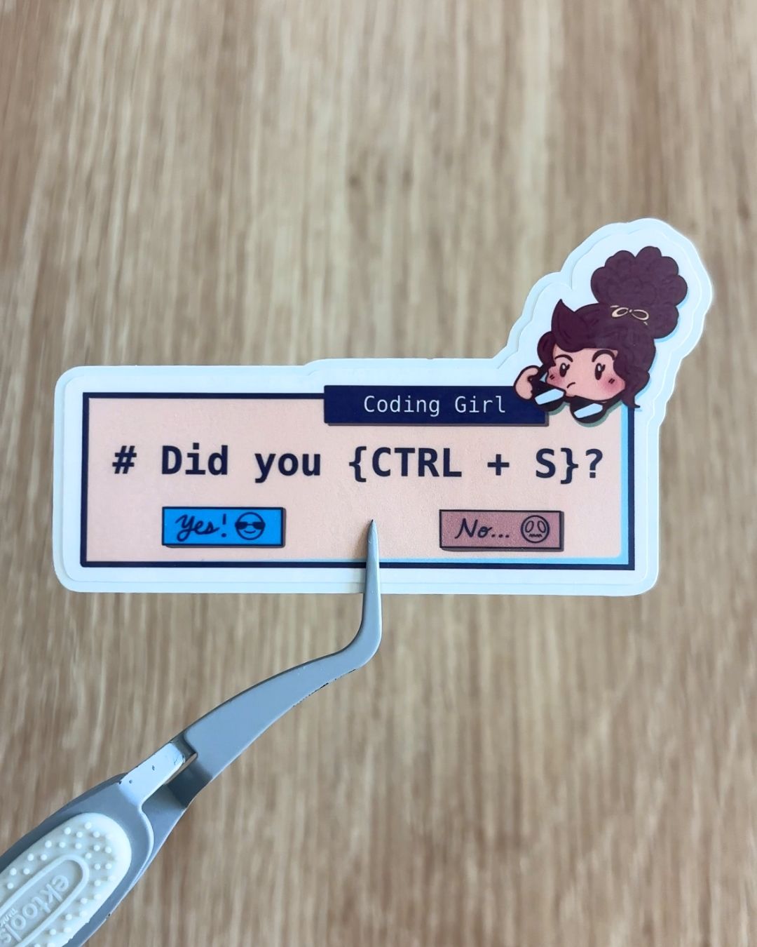 Did you Save Sticker