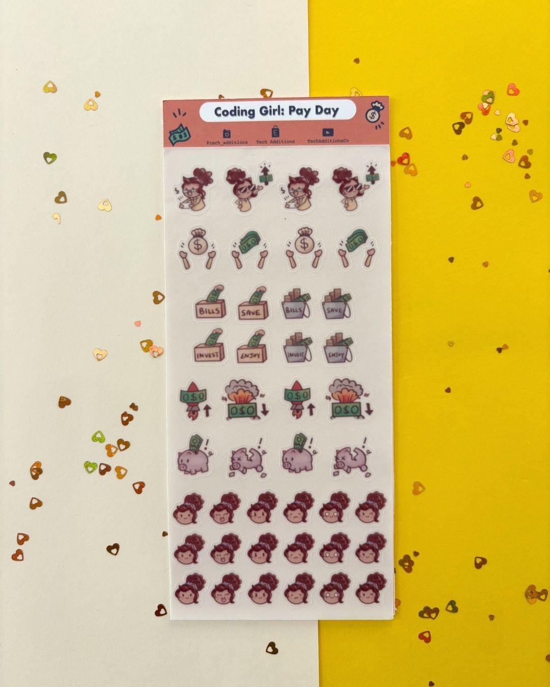 Pay Day Planner Stickers