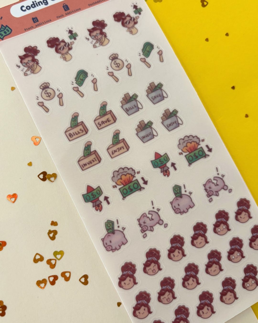 Pay Day Planner Stickers