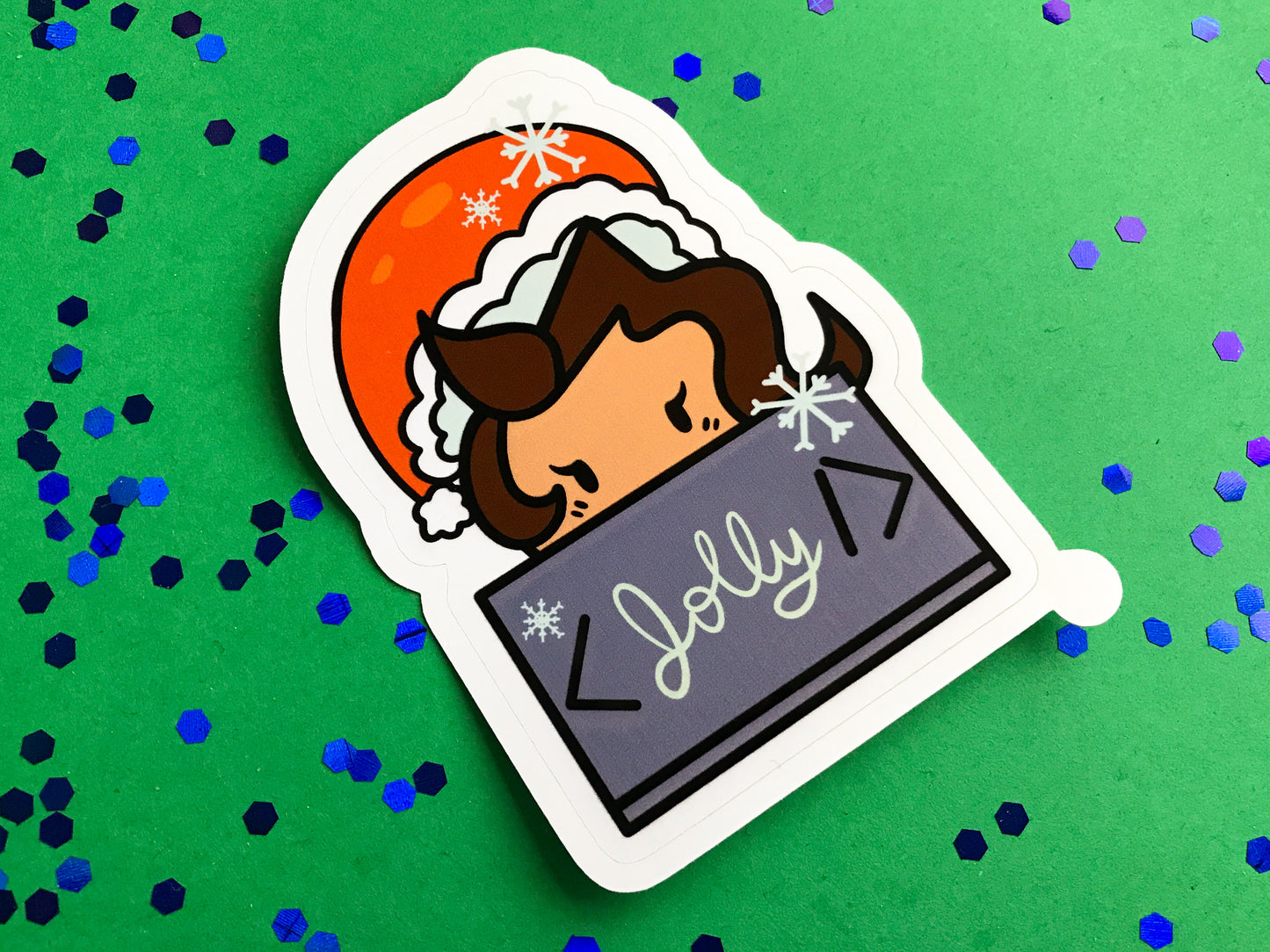 Coding Elf Christmas Planner Sticker Sheet