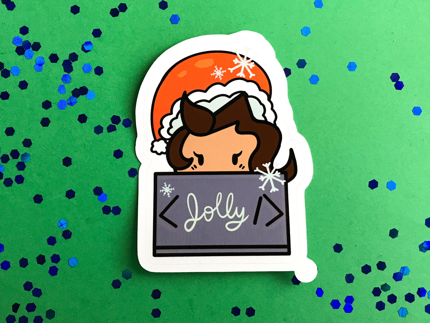 Coding Elf Christmas Planner Sticker Sheet