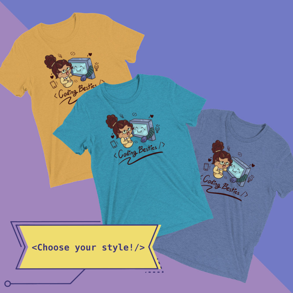 Coding Buddies Tshirt | Cute Tech Tshirt | Tech & STEM Apparel