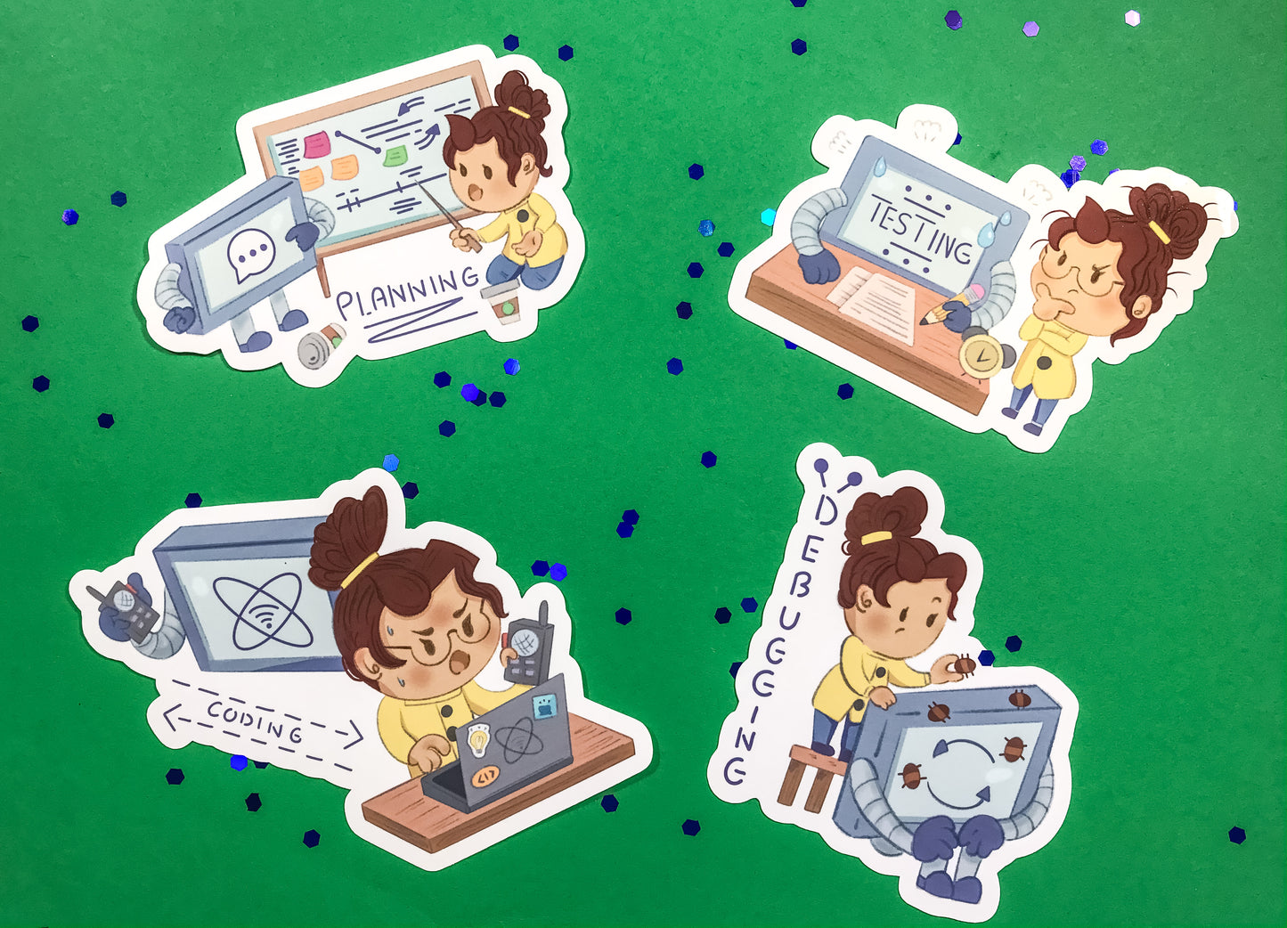 Coding Buddies Sticker Pack