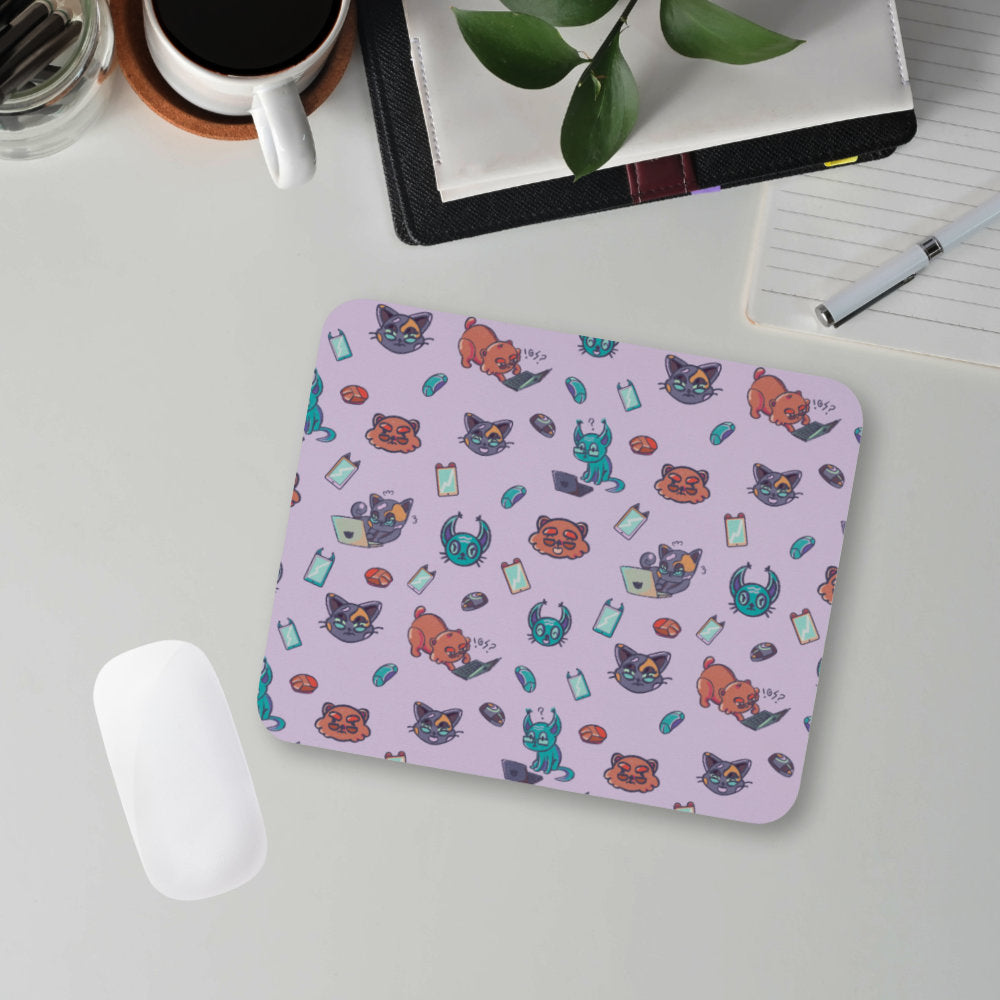 ConCATenate Tech Mouse Pad  | Tech Desk Accessories