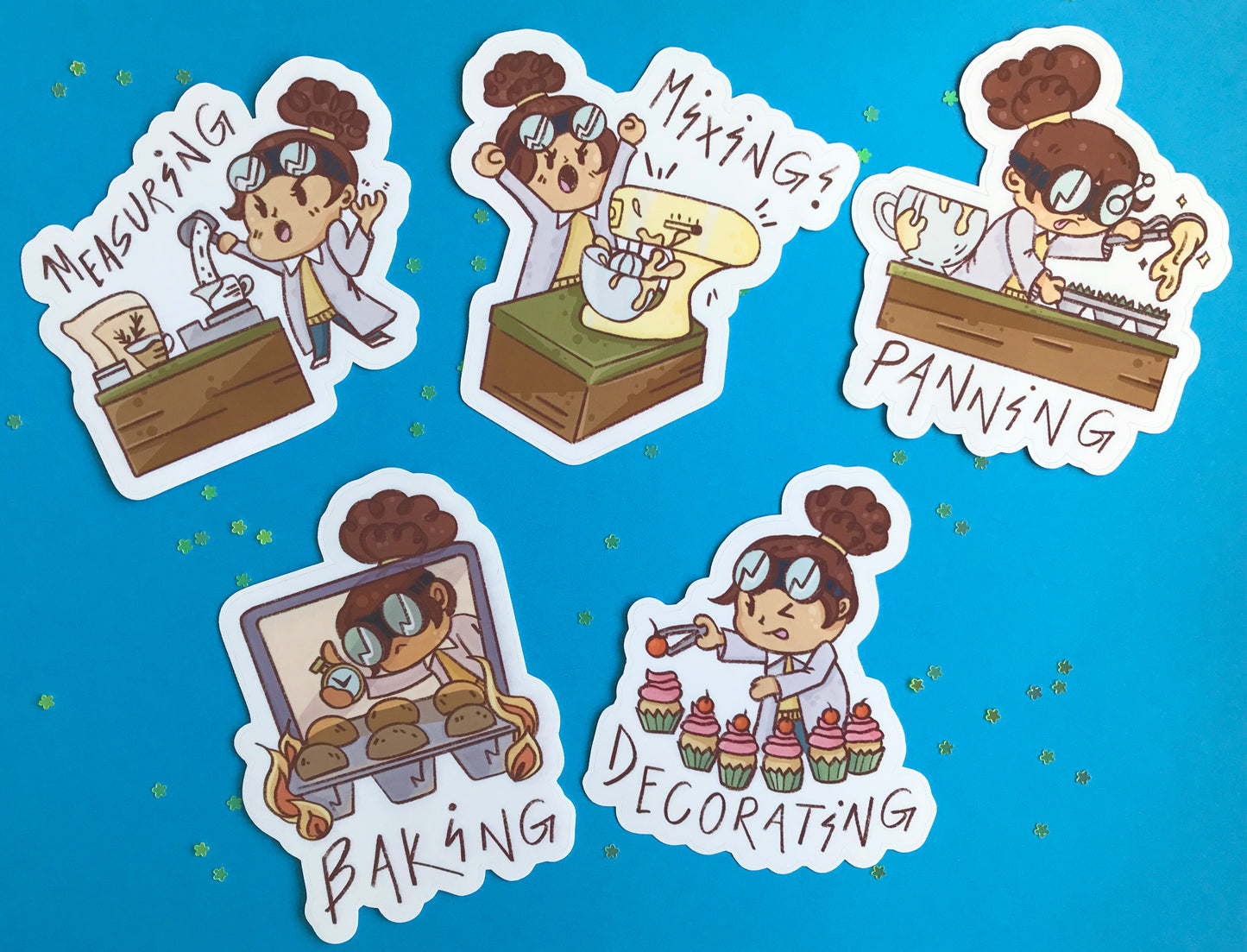 Baking is a Science Sticker Pack