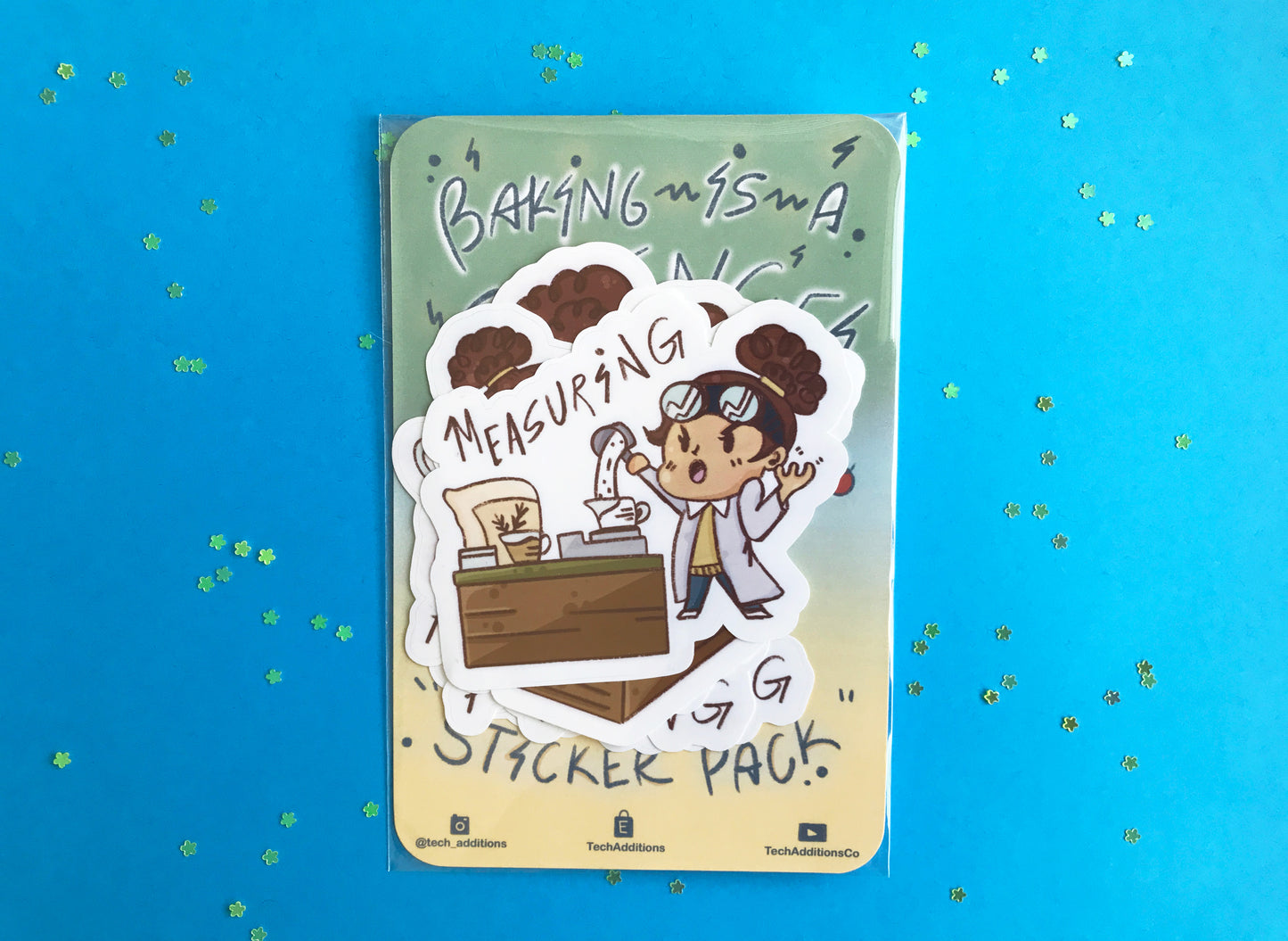 Baking is a Science Sticker Pack