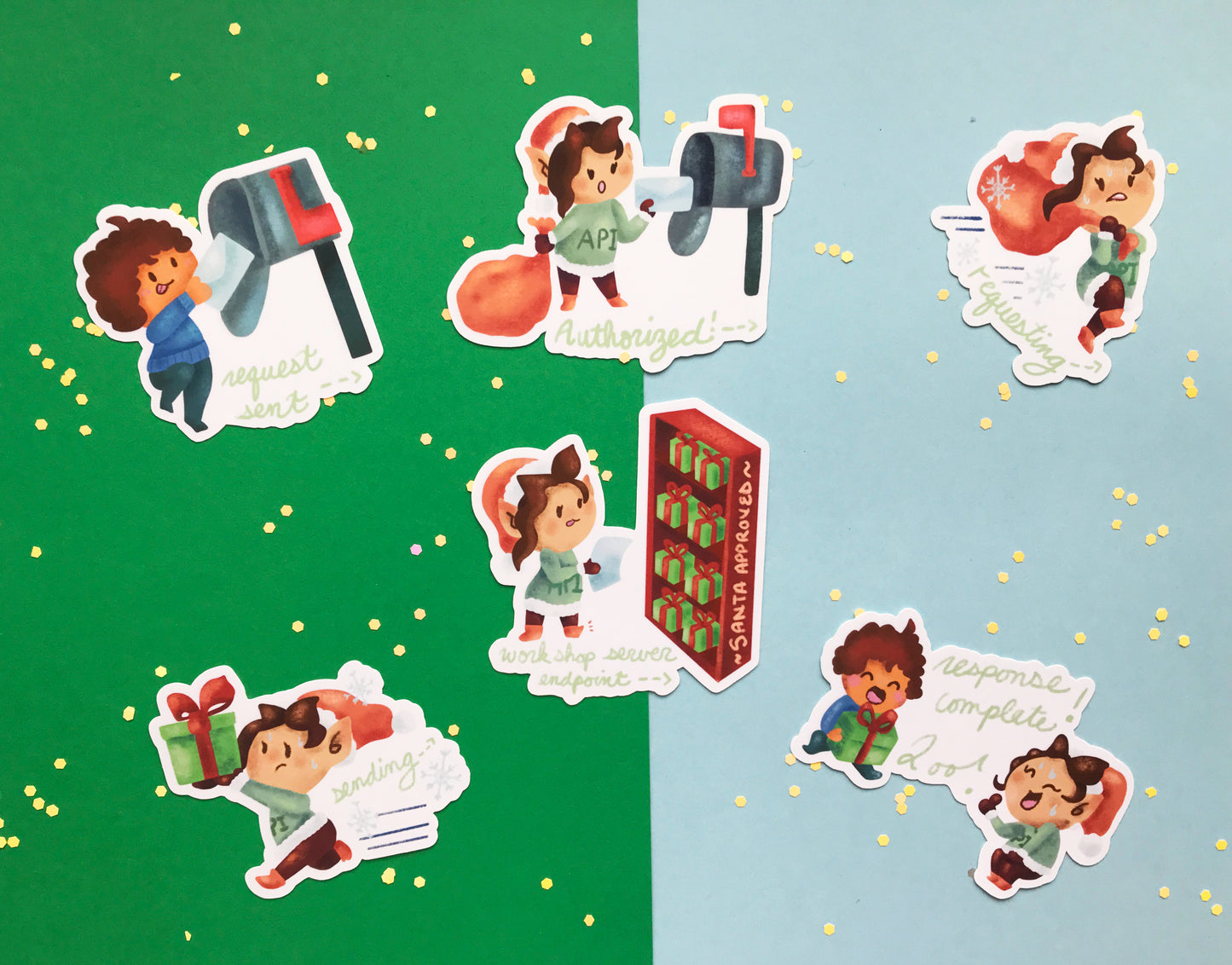 Christmas API Sticker Pack