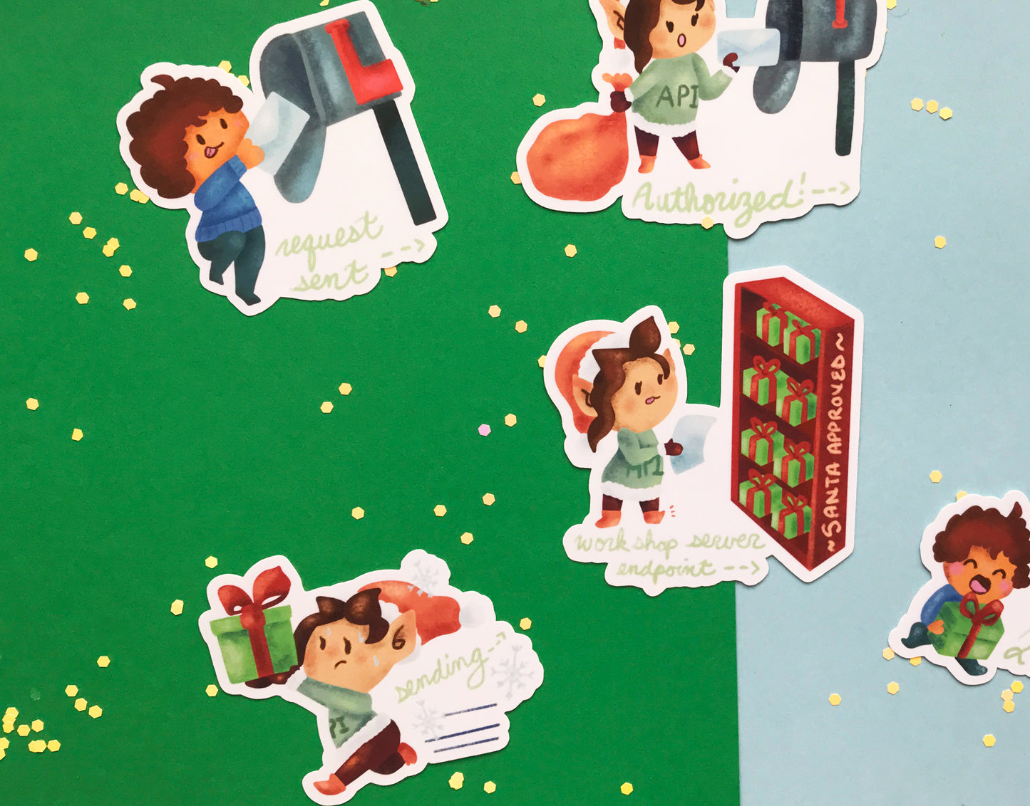 Christmas API Sticker Pack