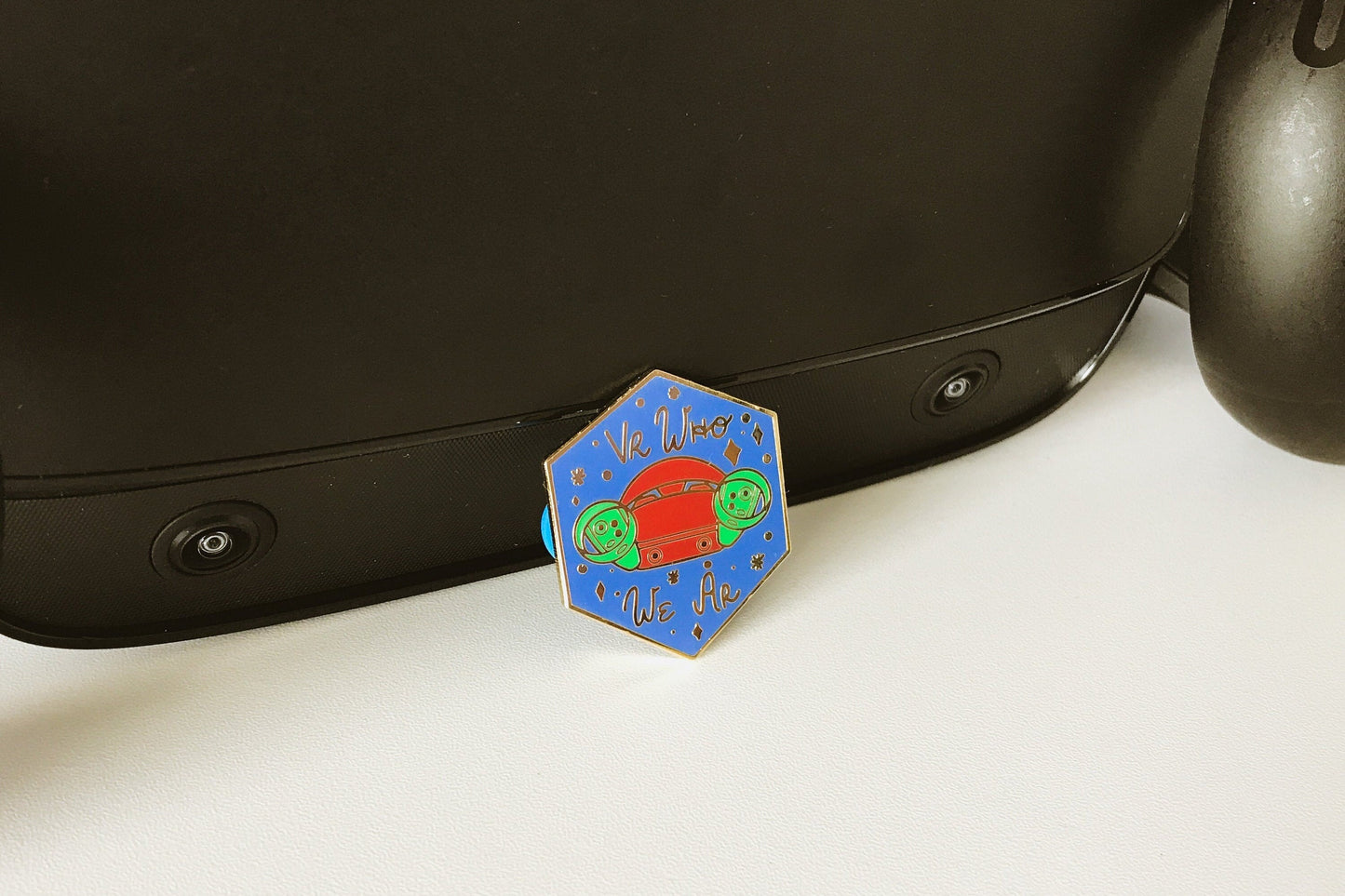 VR who we AR | Hard Enamel Pin
