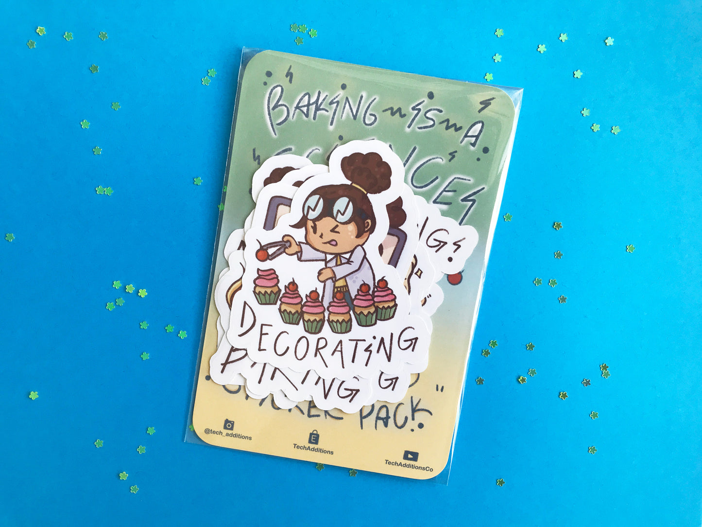 Baking is a Science Sticker Pack